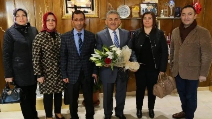 Erbosan Ortaokulu Aile Birliği Ve Yöneticilerinden Melikgazi Belediyesine Ziyaret 