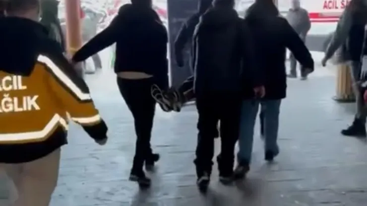 Erciyes'te bıçaklı kavga: 1 yaralı
