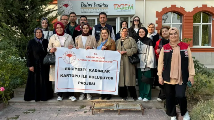'Erciyes'te Kadınlar Kartopu ile Buluşuyor' projesi kapsamında teknik gezi düzenlendi