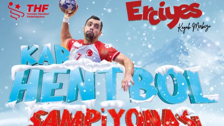 Erciyes'te Türkiye'nin İlk Kar Hentbol Şampiyonası Başlıyor!