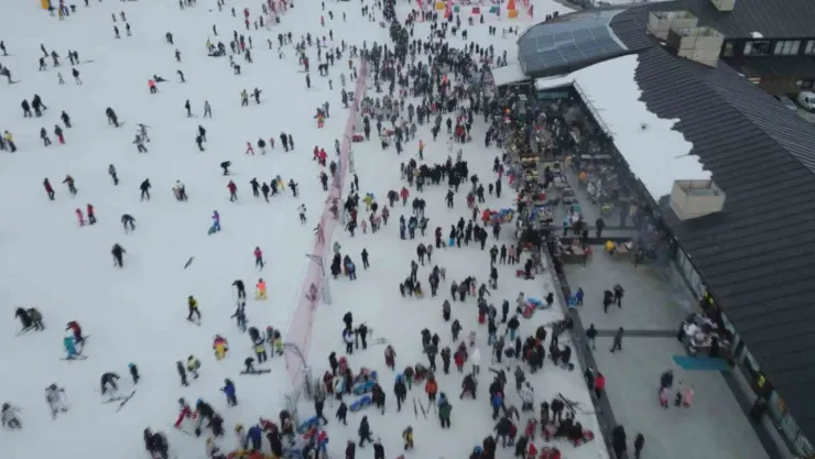 İnanması zor ama, Sömestrde Erciyes 1,5 milyon insan ağırlamış!