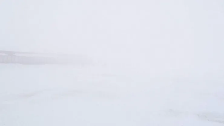 Erciyes Yolu Sisle Kaplandı