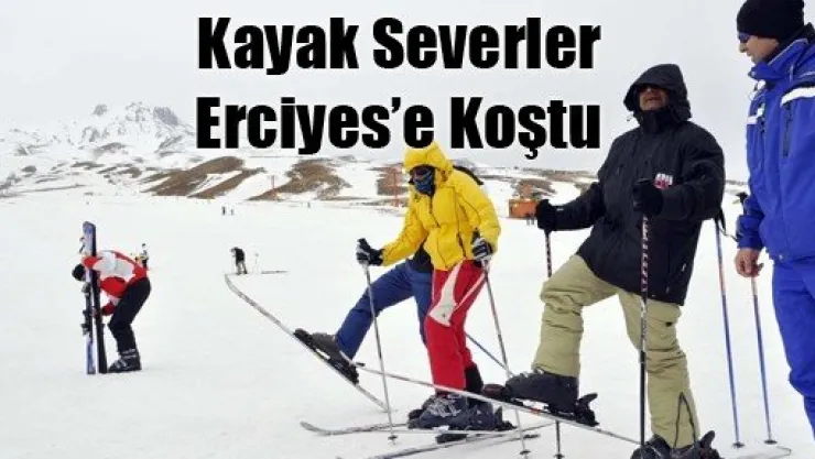 Erciyes'e Büyük Hareketlilik