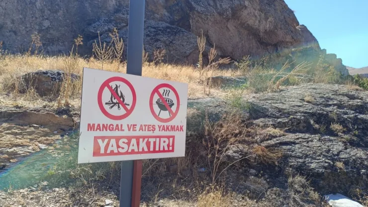 Erdemli Vadisi'nde mangal yakmak yasaklandı