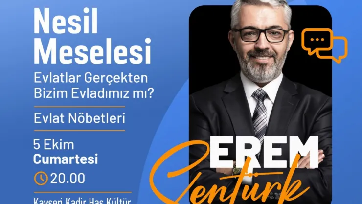 Erem Şentürk, Aile Platformu'nda konuşacak