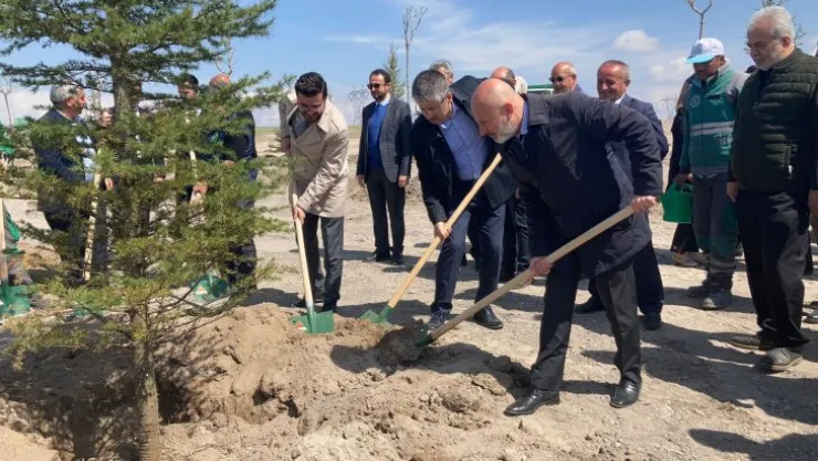Erkilet Millet Bahçesi'nin temeli atıldı