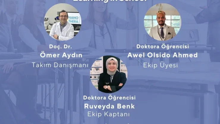 ERÜ Teknofest Onkoloji 3T Yarışması finalistleri arasında yerini aldı