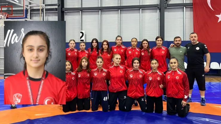 ERVA Sporcusu Kahraman, U15 Güreş Balkan Şampiyonası'nda Kayseri'yi temsil edecek