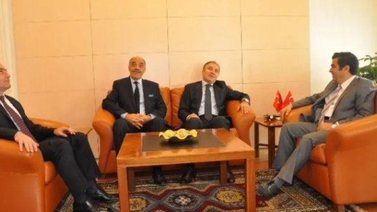 Erzurum Valisi Ve Ticaret Odası Başkanı Vali Düzgün'ü Ziyaret Etti 