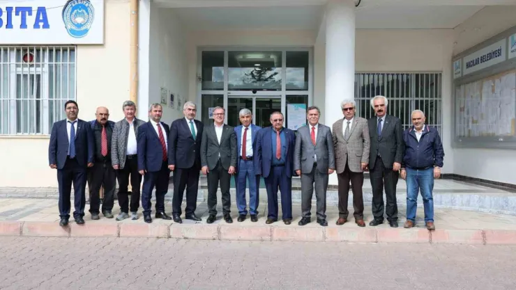 Esnaf odalarından Özdoğan'a hayırlı olsun ziyareti