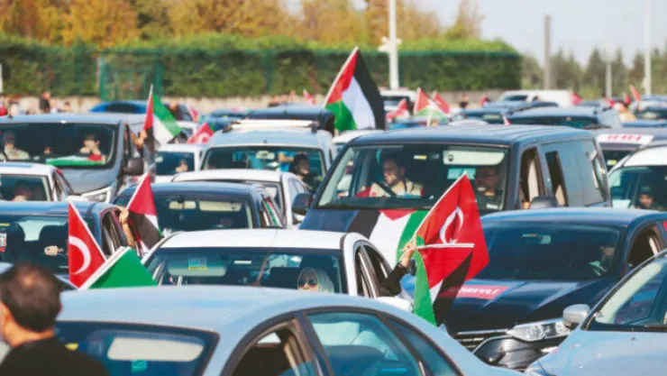 Filistin İçin Özgürlük Konvoyu bu akşam Kayseri'de olacak