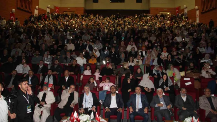 Filistin şehitleri anıldı: Terörist İsrail'e karşı artık söz bitmiştir