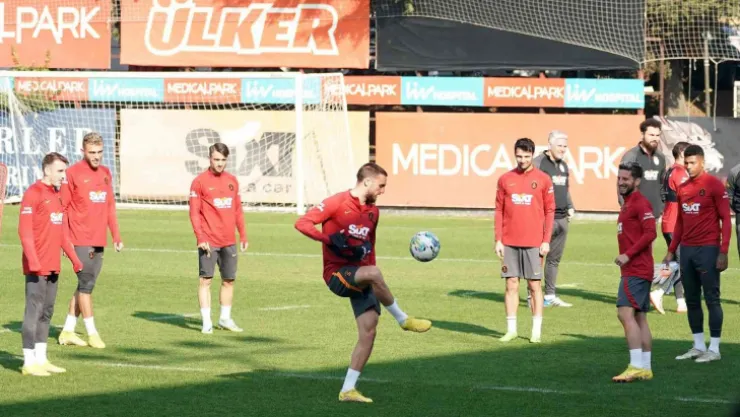 Galatasaray, Beşiktaş derbisi hazırlıklarını sürdürdü