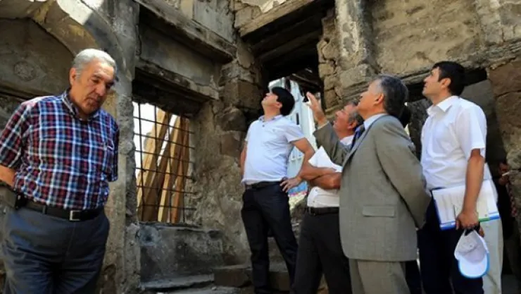Gavremoğlu Konağı aslına uygun olarak onarılıyor