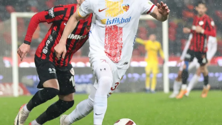 Gaziantep FK – Kayserispor: 1-1