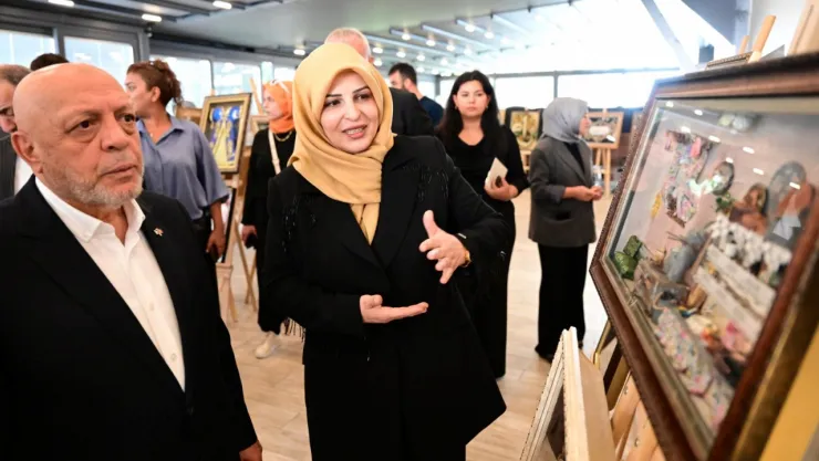 Gazze'ye destek olacak El Sanatları Sergisinin açılışı gerçekleşti