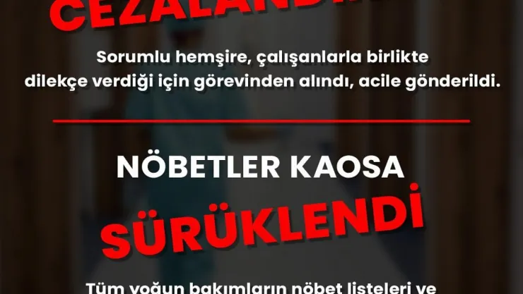 Genç Sağlık Sen Kayseri: 'Hasta ve çalışan güvenliği yok sayılıyor'