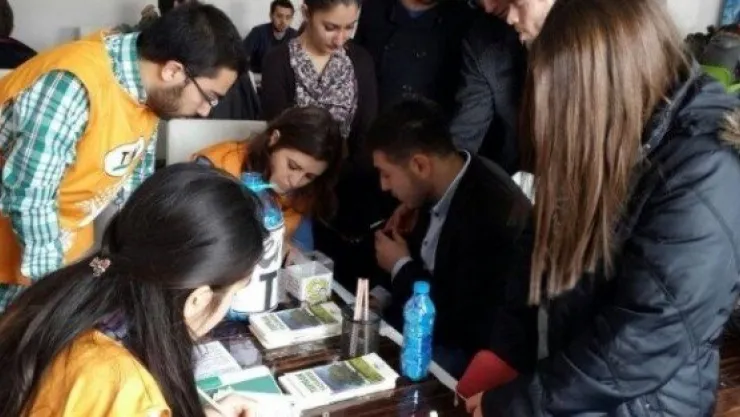 Genç Tema Yeşil Standı Nuh Naci Yazgan Üniversitesi'nde Açıldı