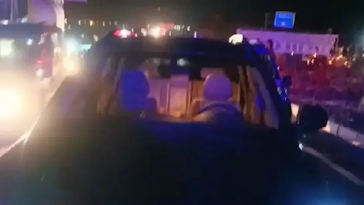 Gömeç Mahallesi Sivas Karayolu'nda zincirleme kaza meydana geldi