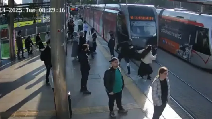 Görevlinin dikkati, kulaklıklı yayanın  hayatını kurtardı