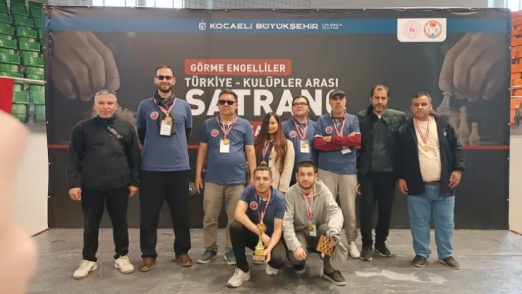 Görme Engelli sporcular Kayseri'ye şampiyon olarak döndü