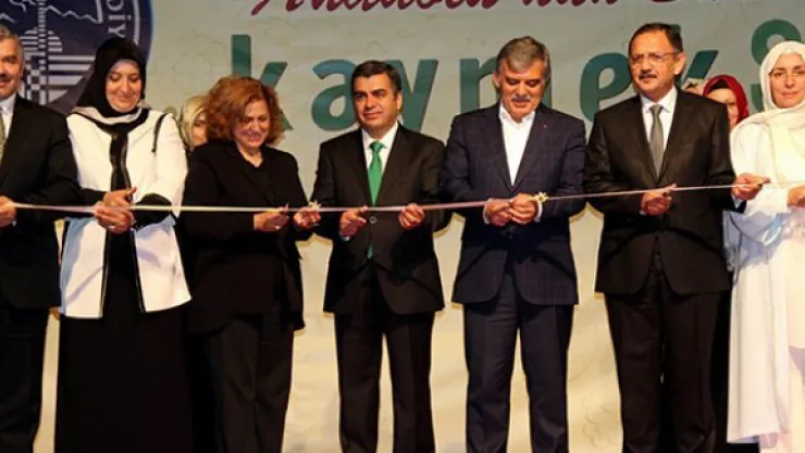 Gül, KAYMEK'in açılışına katıldı