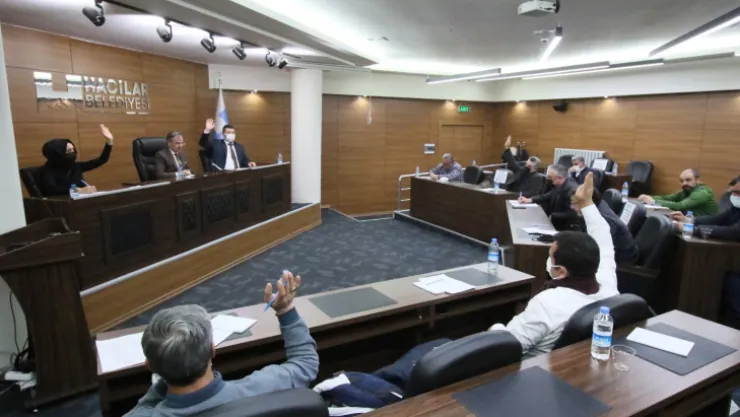 Hacılar belediye meclisi şubat ayı toplantısı yapıldı
