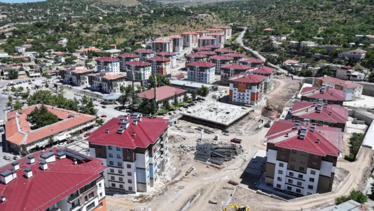 Hacılar TOKİ'de sona yaklaşıldı