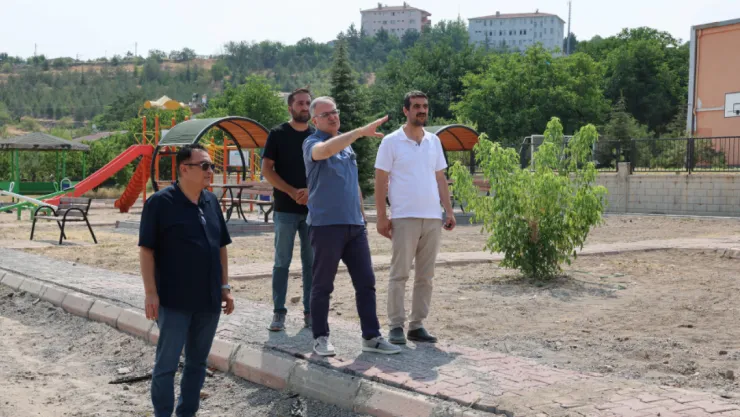 Hacılar Yeni Parklarıyla Renkleniyor