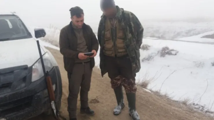 Hafta sonu yasa dışı avcılık denetimleri gerçekleşti