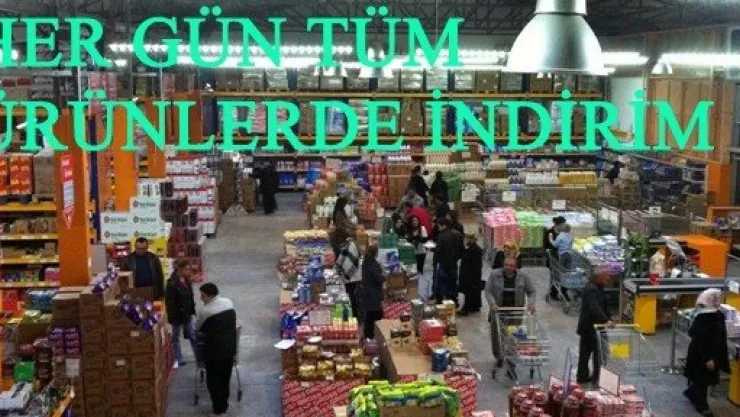 HER GÜN TÜM ÜRÜNLERDE İNDİRİM