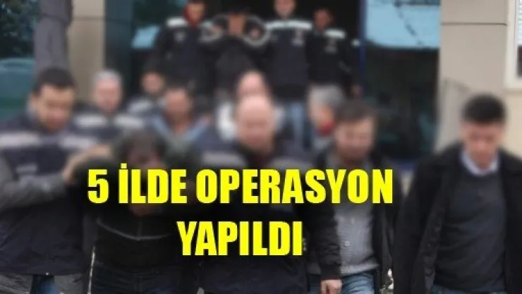 Hırsızlık Çetesi Çökertildi