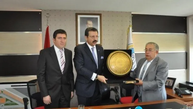 Hisarcıklıoğlu, Ticaret Borsasını Ziyaret Etti