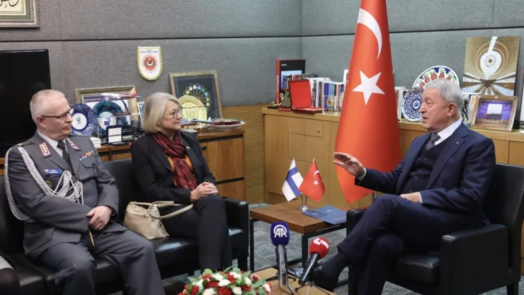 Hulusi Akar'dan Diplomatik Temas: Finlandiya ile Savunma Diyaloğu Güçleniyor
