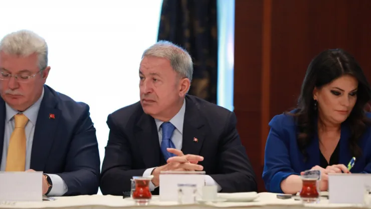 Hulusi Akar, Ekonomi İstişare Toplantısı'na Katıldı