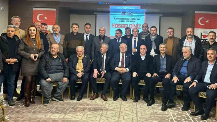 İç Anadolu Gazeteciler Federasyonu'nda Yeni Dönem: Osman Koca Başkan Seçildi