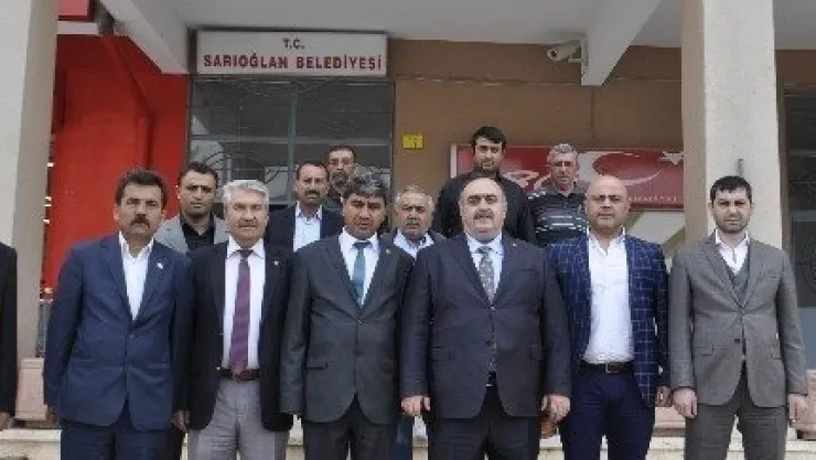 İl Başkanı Mete Eke'nin Hayırlı Olsun Ziyaretleri Sarıoğlan İlçesi İle Devam Etti 