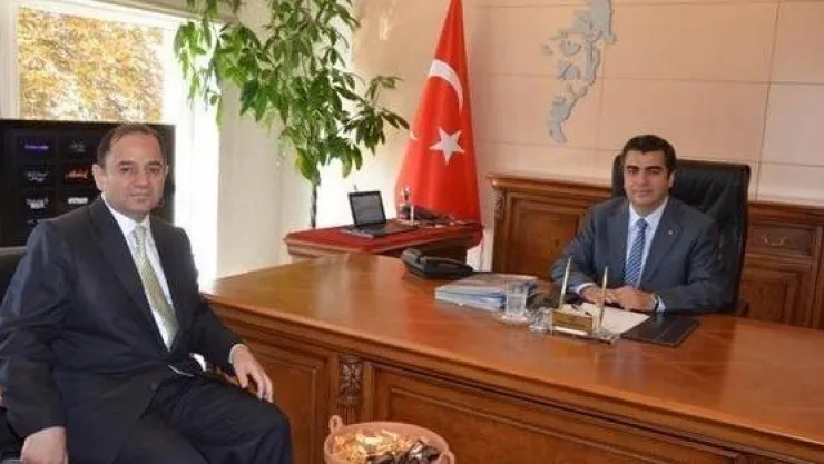 İl Sağlık Müdürü Dr. İsmail Kılıç Vali Orhan Düzgün'ü Ziyaret Etti 