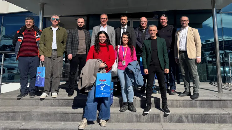 İngiltere'den gelen Kış Turizm acentesi Erciyes'i keşfetti