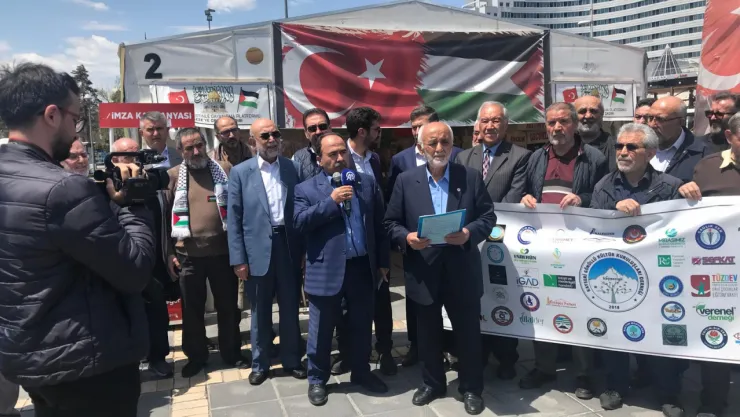 'İnsanlık Vicdanı Ayakta ABD ve İsrail Soykırımda Katliamda'