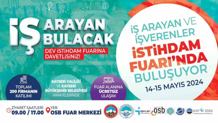 İstihdam Fuarı kapılarını açıyor