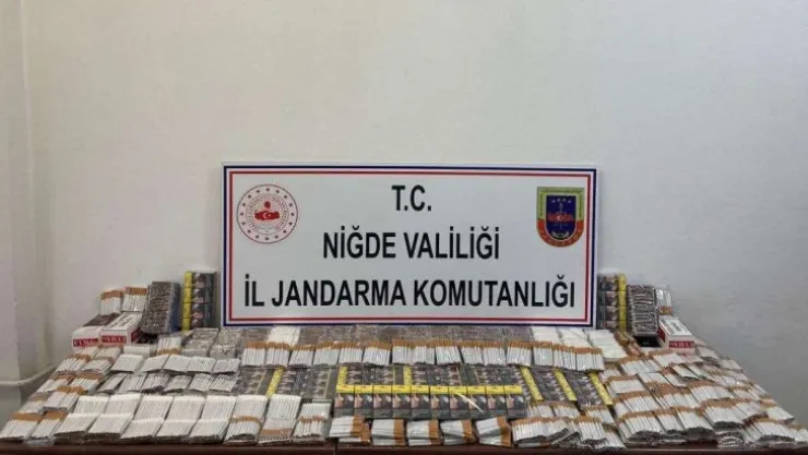 Jandarmadan makaron operasyonu