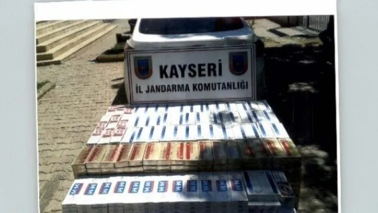 Jandarmadan Kaçak Sigara Operasyonu