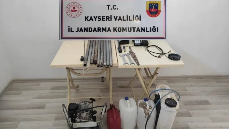 Kaçak kazıya suçüstü: 6 gözaltı