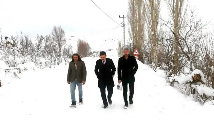 Kalp hastasının yardımına kaymakam yetişti