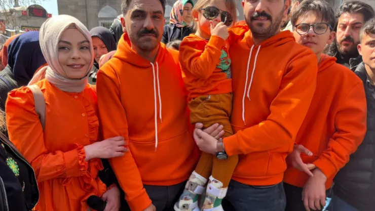 Kampanyası tamamlanan Melih Eymen için balon uçuruldu