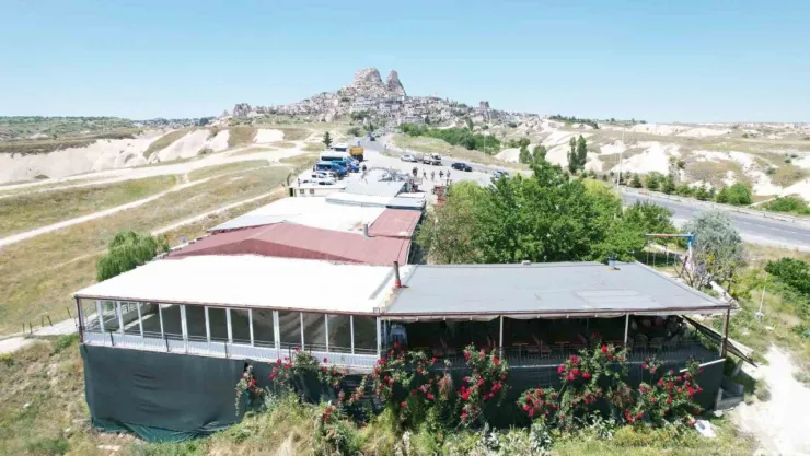 Kapadokya'da 15. kaçak yapıya 15. balyoz