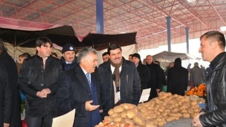 Kapalı Semt Pazar Yerlerinde Güvenlik Kamerası Ve İnternetten İzlene Bilme İmkanı 