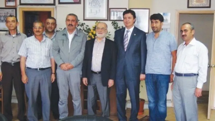KARAMOLLAOĞLU'NDAN HAK-İŞ'E ZİYARET