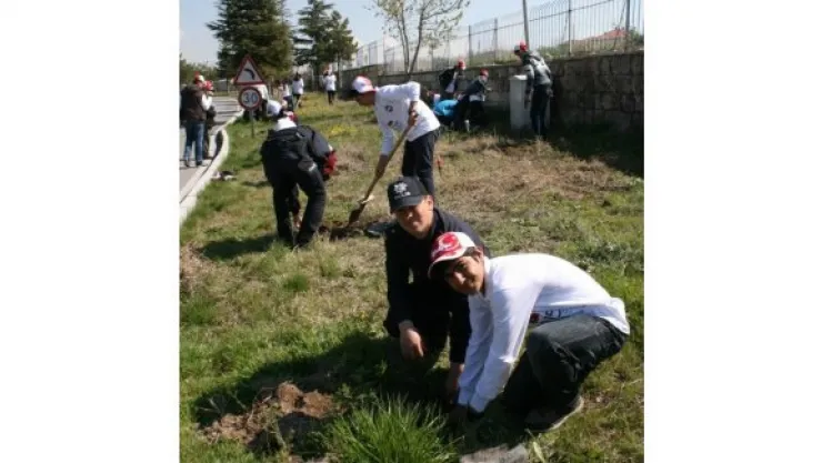 Kardeşlik destanının 100. yılında 100 fidan ile el ele projesi